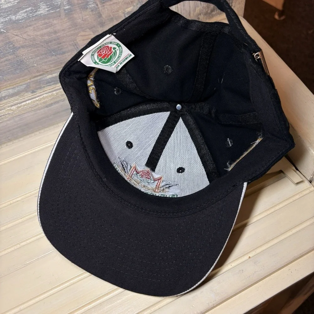 NWT 2001 Rose Bowl Purdue Vs Washington NCAA Football Hat Cap Snapback